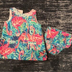 Lilly Pulitzer Toddler Shift w/ Diaper Cover